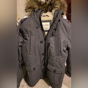 Abercrombie and Fitch Boys Sherpa Coat